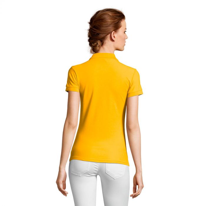 Рубашка поло женская PEOPLE 210, желтый