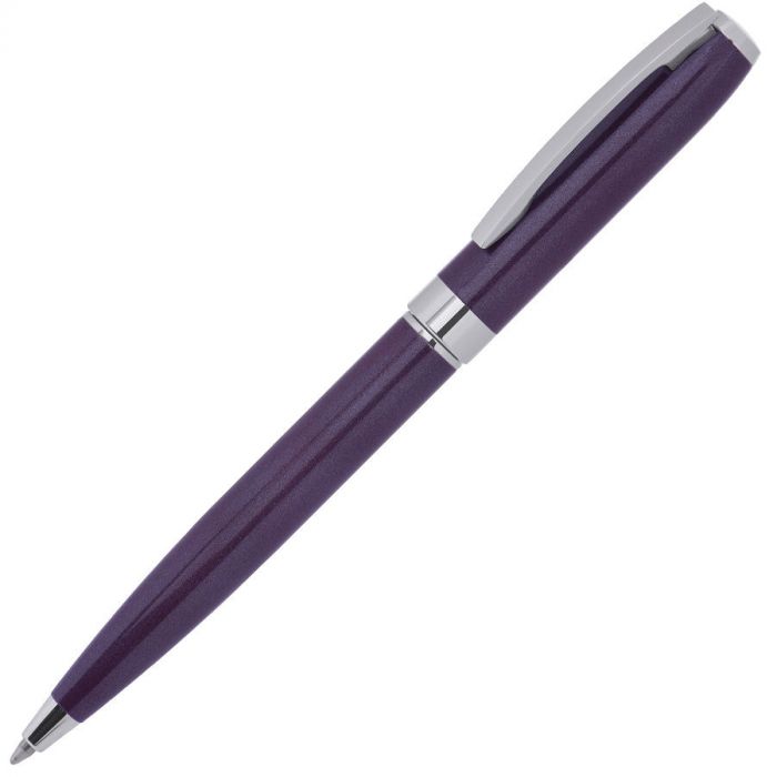 Ручка шариковая ROYALTY, фиолетовый, серебристый