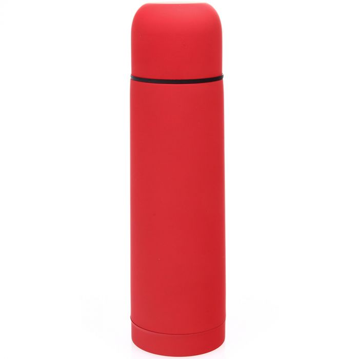 Термос вакуумный Flask, красный