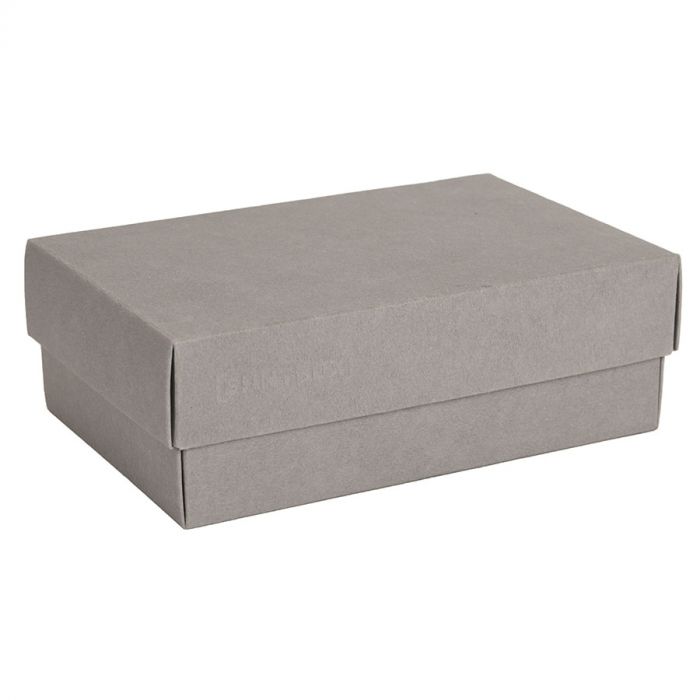 Коробка картонная, серый