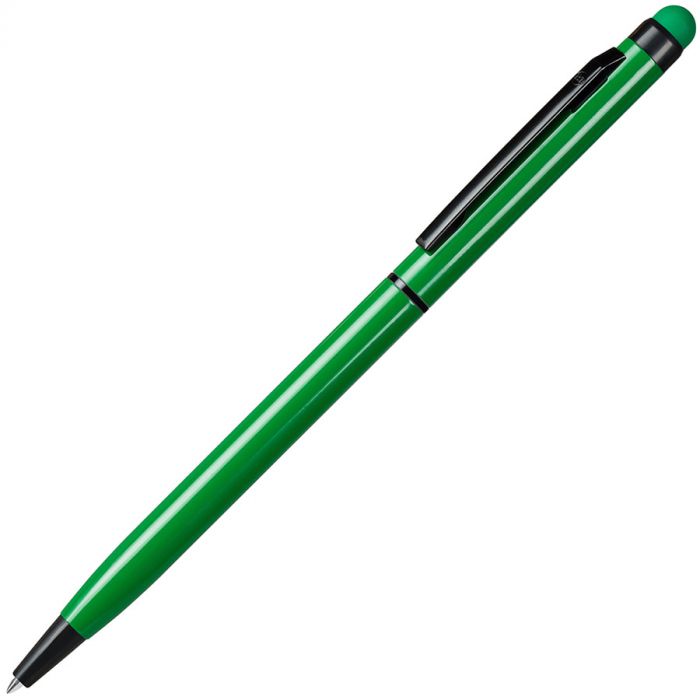 Ручка шариковая со стилусом TOUCHWRITER BLACK, зеленый