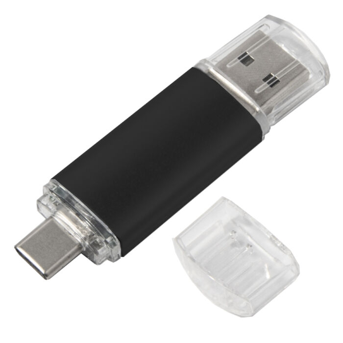 USB flash-карта ASSORTI OTG Type-C (8Гб), черный