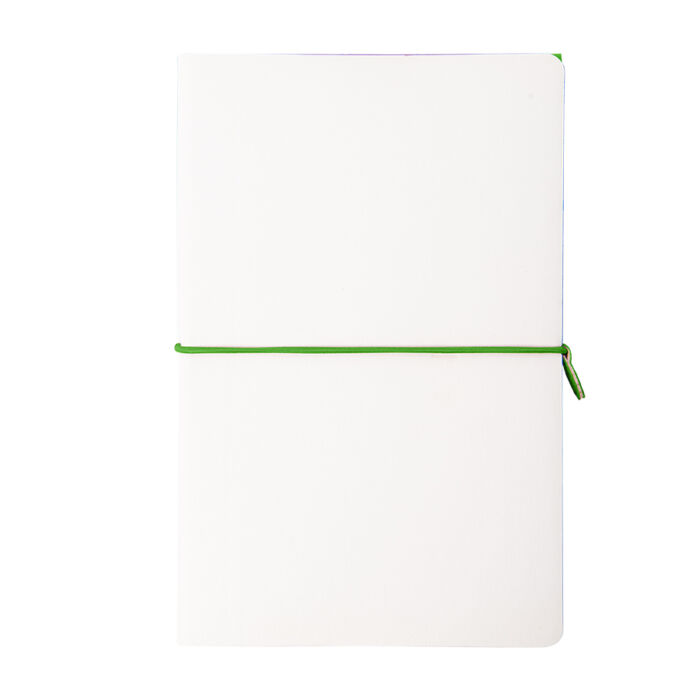 Бизнес-блокнот Combi, белый, зеленый