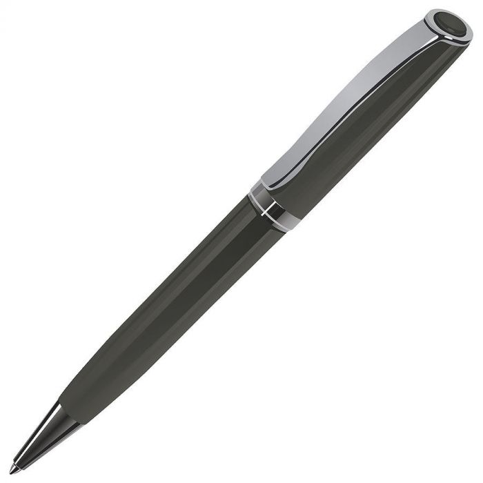 Ручка шариковая STATUS, серый, серебристый