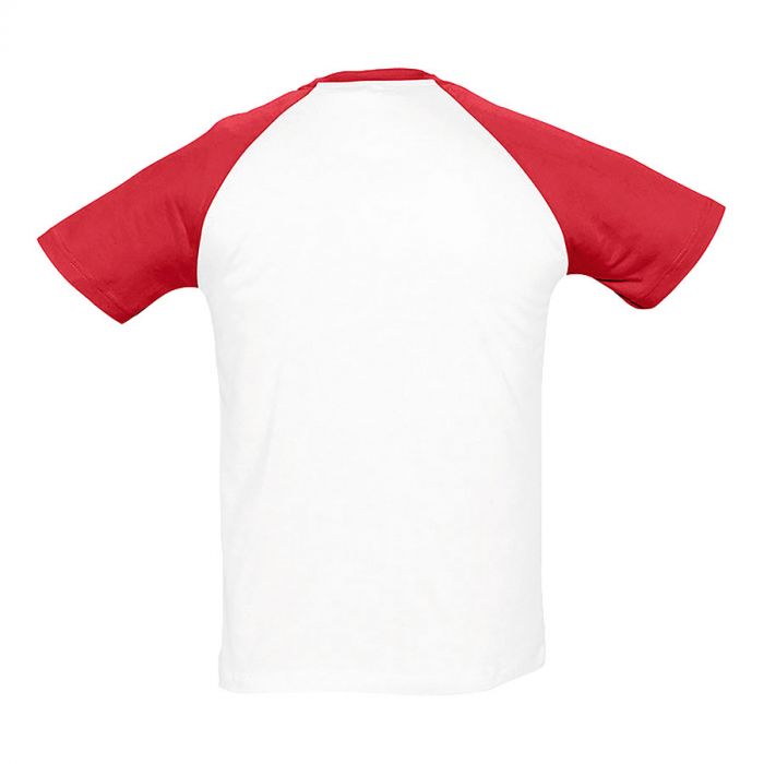 Футболка мужская FUNKY 150, красный, белый