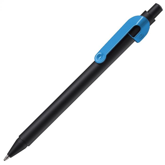 Ручка шариковая SNAKE, голубой, черный