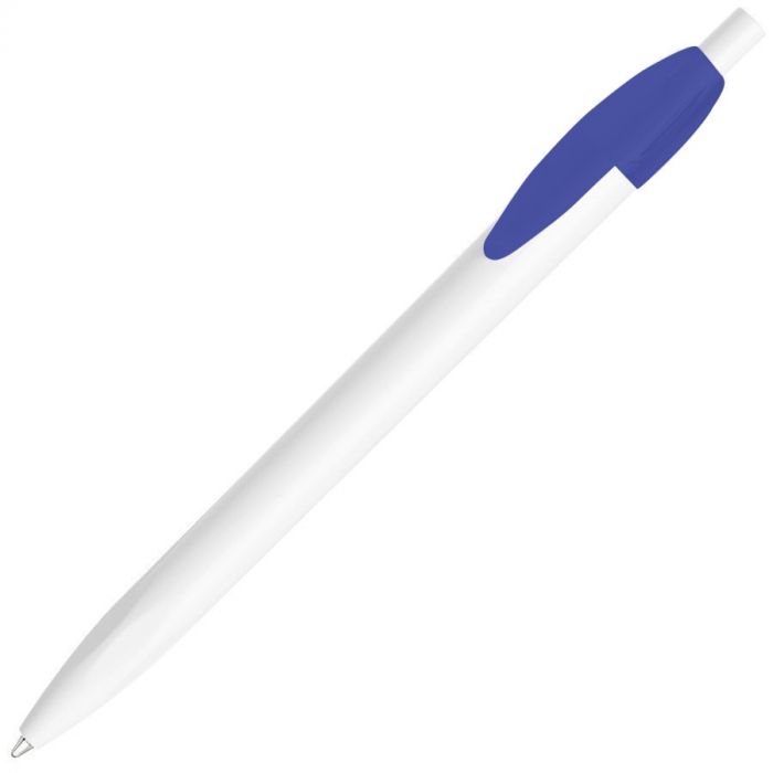 Ручка шариковая X-1 WHITE, белый, синий