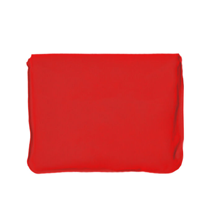 Подушка ROAD надувная дорожная в футляре, красный