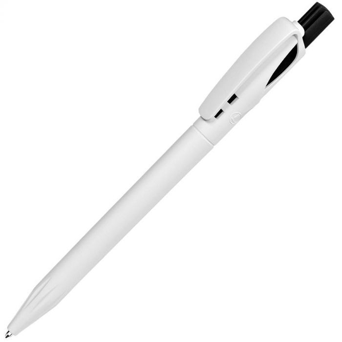 Ручка шариковая TWIN WHITE, белый, черный