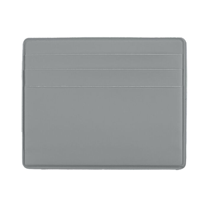 Чехол/картхолдер Simply для 6 карт с отделением для денег, серый