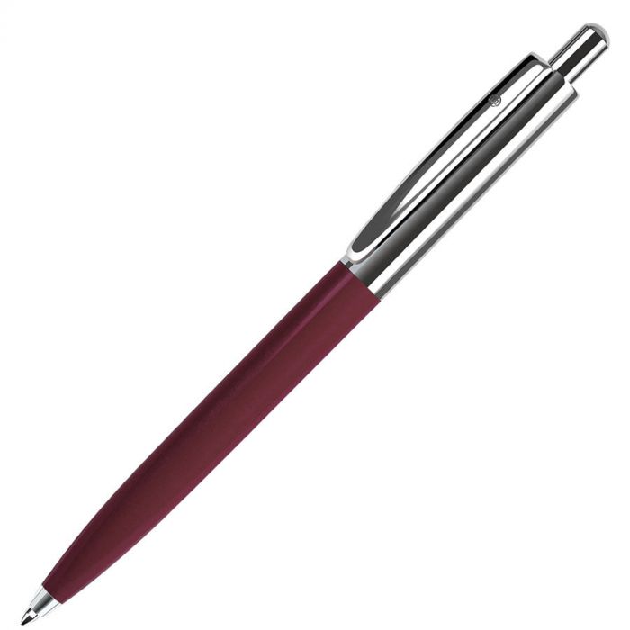 Ручка шариковая BUSINESS, бордовый, серебристый