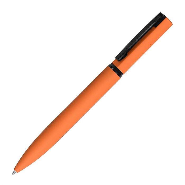 Ручка шариковая MIRROR BLACK, оранжевый