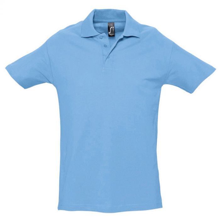 Рубашка поло мужская SPRING II 210, голубой