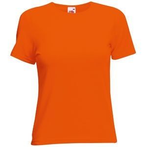 Футболка женская LADY FIT CREW NECK T 200, оранжевый