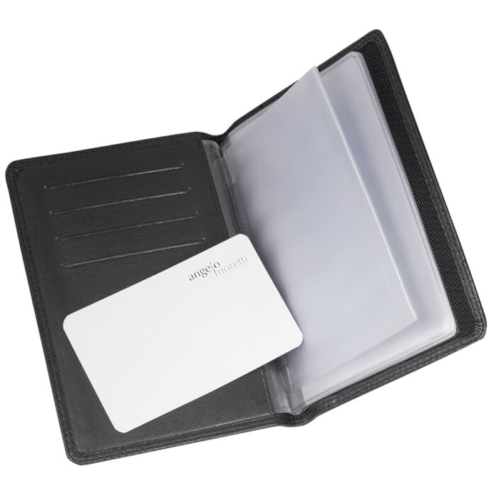 Бумажник водителя Модена в подарочной упаковке, черный