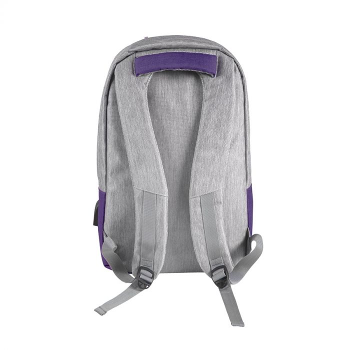 Рюкзак Beam, серый, фиолетовый