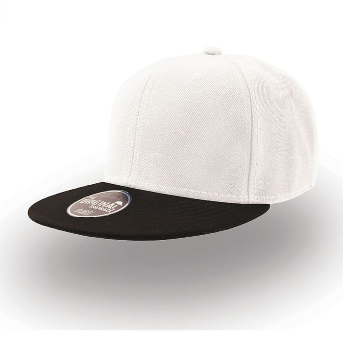 Бейсболка SNAP BACK 400, белый, черный