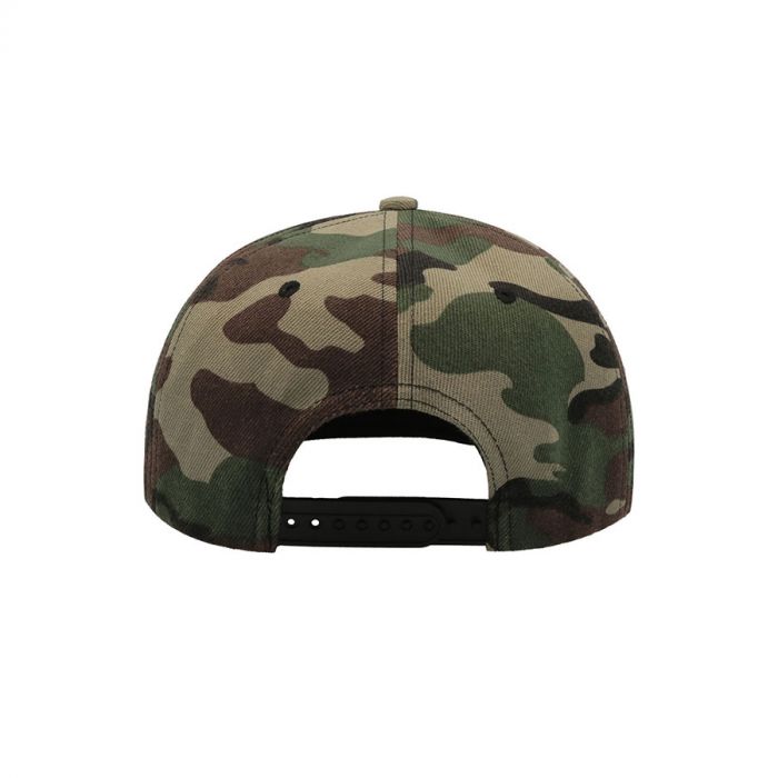 Бейсболка SNAP BACK 400, зеленый камуфляж