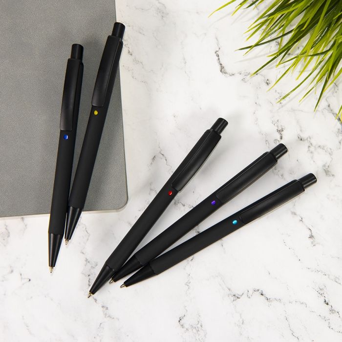 Ручка шариковая ENIGMA, черный, синий