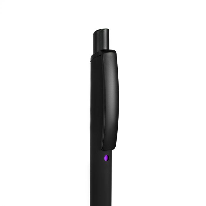 Ручка шариковая ENIGMA, черный, фиолетовый