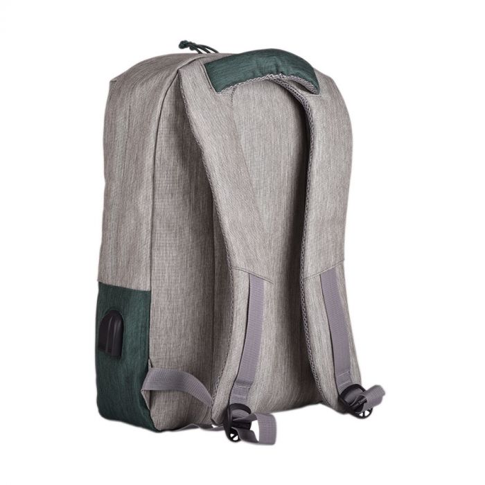 Рюкзак Beam, серый, зеленый