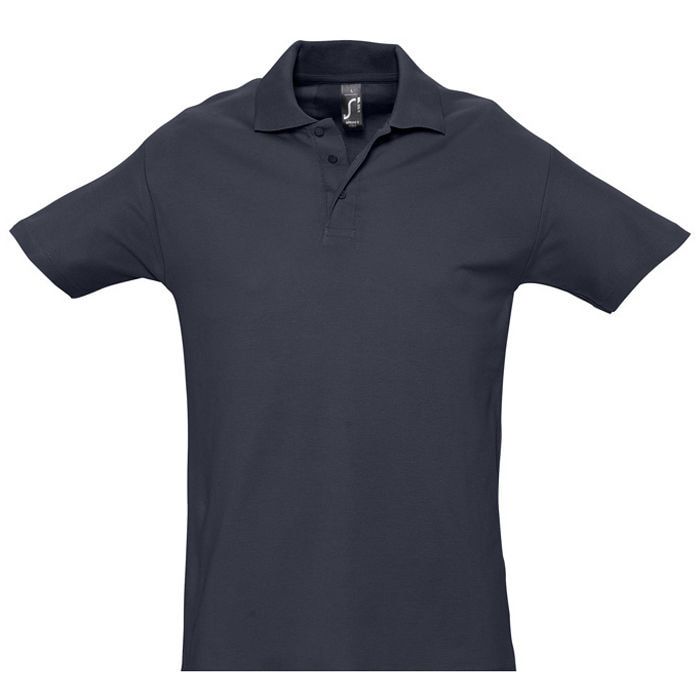 Рубашка поло мужская SPRING II 210, тёмно-синий