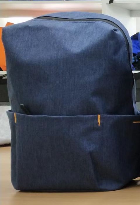 Лёгкий меланжевый рюкзак BASIC, темно-синий