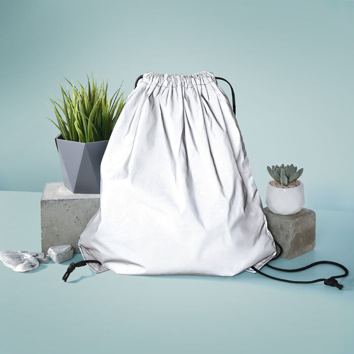 Рюкзак мешок с укреплёнными уголками Reflect, серый