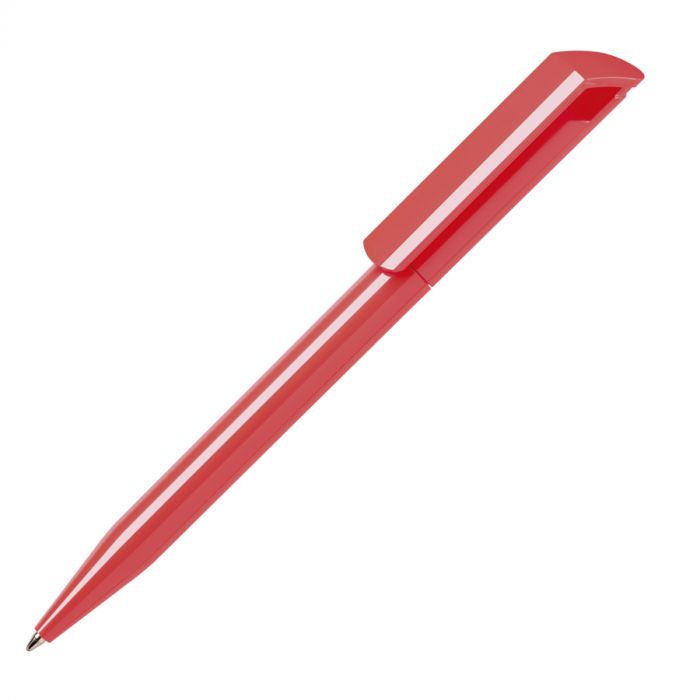 Ручка шариковая ZINK, неоновый красный