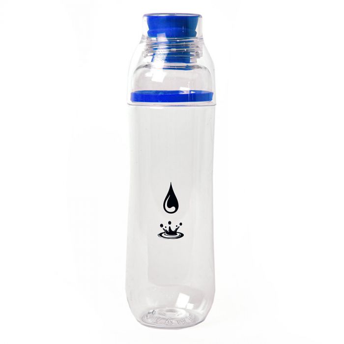 Бутылка для воды FIT, прозрачный, серый