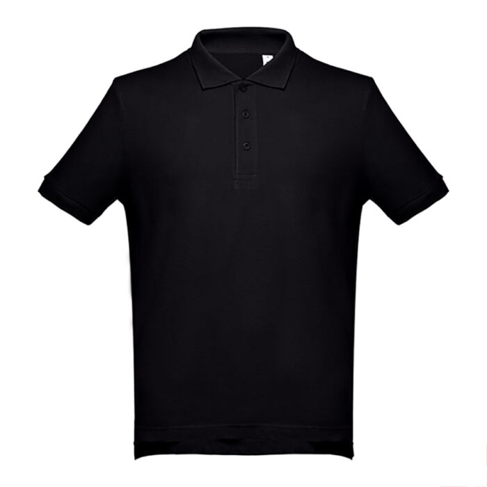 Рубашка-поло мужская ADAM 195, черный