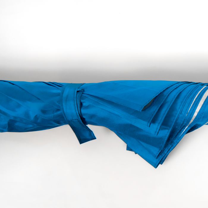 Зонт-трость SILVER, синий, серебристый