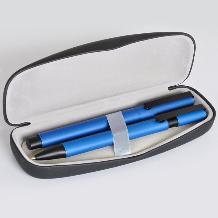 Ручка шариковая OVAL, синий, черный