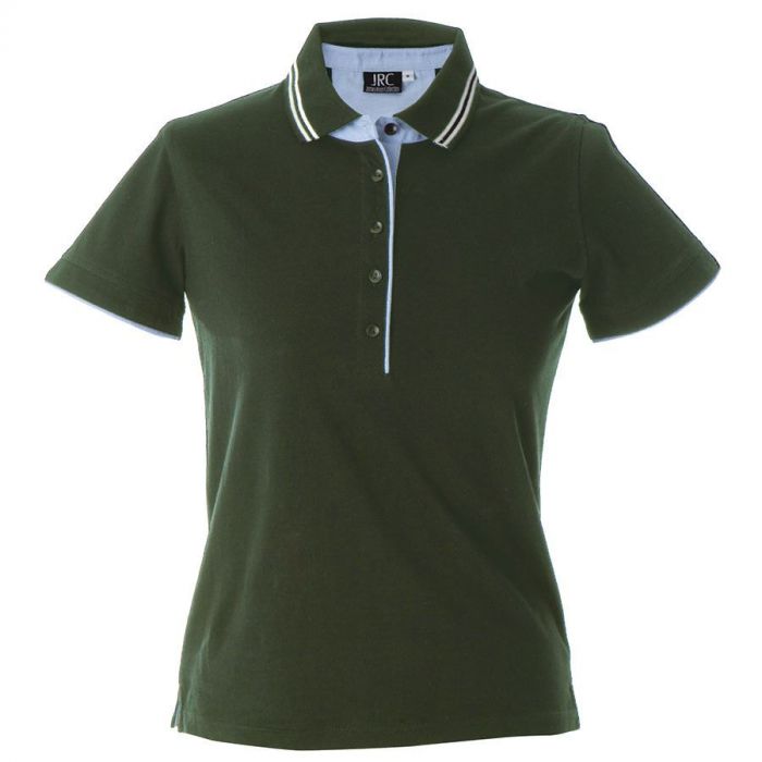 Рубашка поло женская RODI LADY 180, зеленый