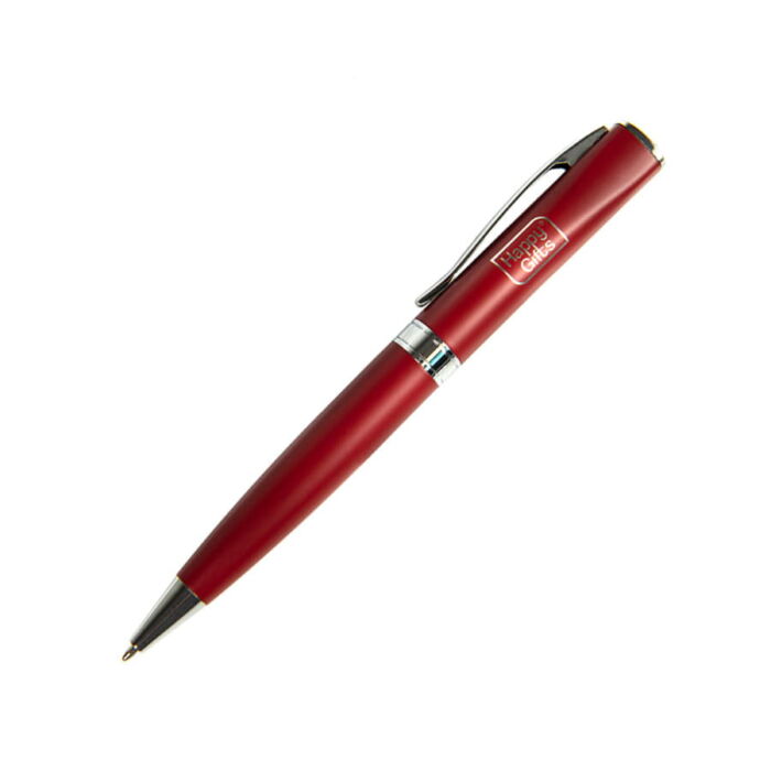 Ручка шариковая WIZARD CHROME, бордовый