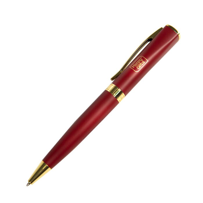Ручка шариковая WIZARD GOLD, бордовый