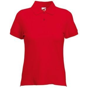 Поло женское POLO LADY-FIT 210, красный