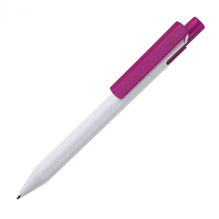 Ручка шариковая ZEN, розовый, белый
