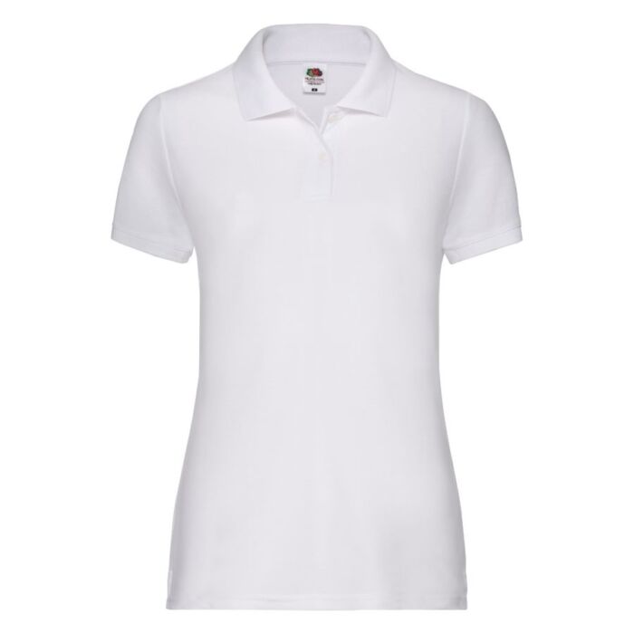 Поло женское 65/35 POLO LADY-FIT 170, белый