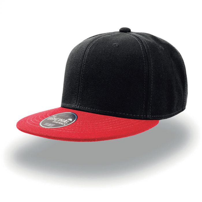 Бейсболка SNAP BACK 400, черный, красный