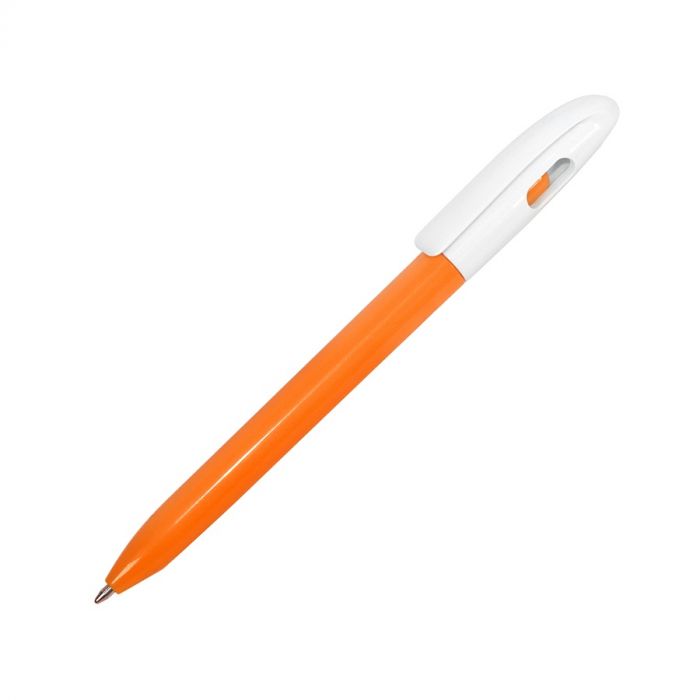 Ручка шариковая LEVEL, оранжевый, белый