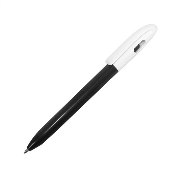 Ручка шариковая LEVEL, черный, белый