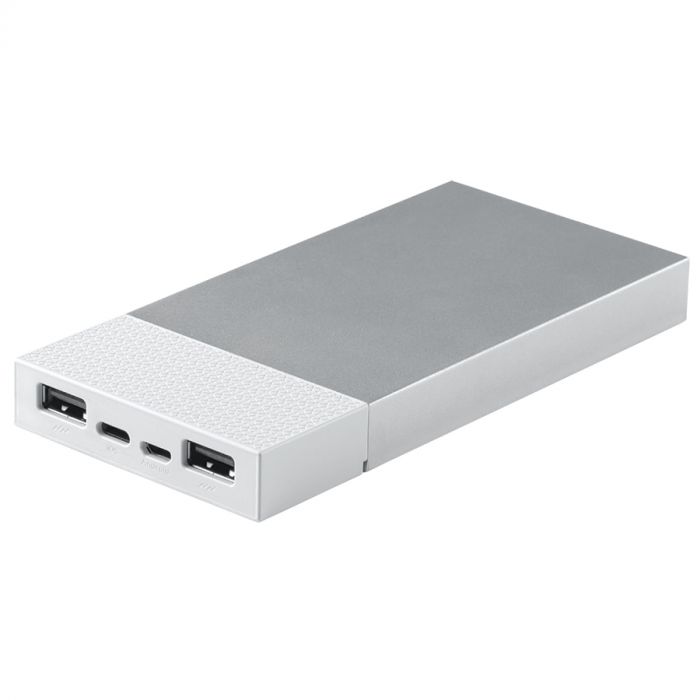 Универсальный аккумулятор Slim Pro (10000mAh), белый