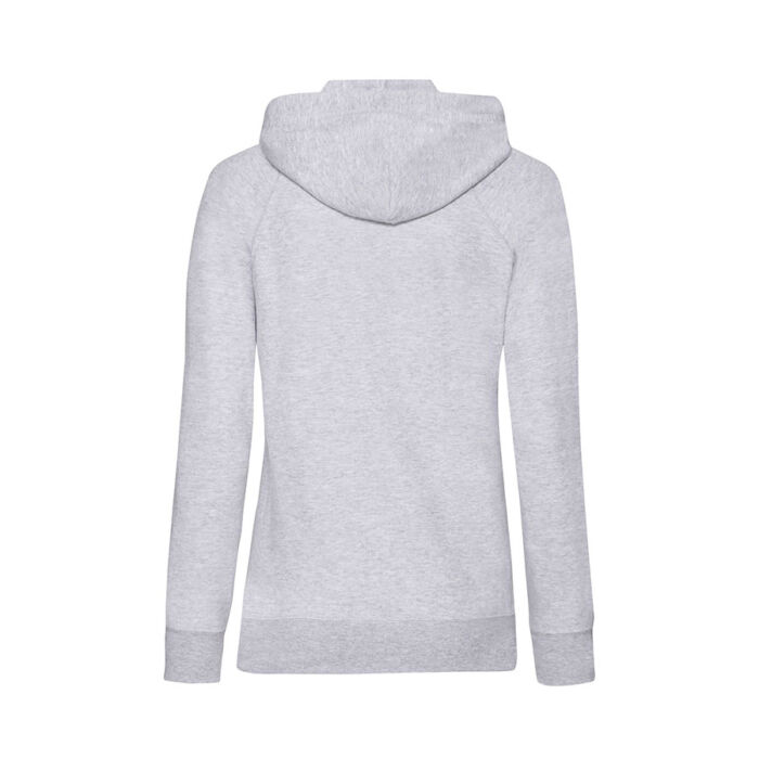 Толстовка женская без начеса LADIES LIGHTWEIGHT HOODED SWEAT 240, серый