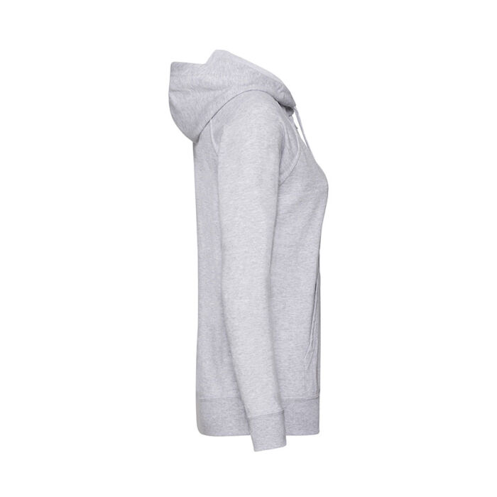 Толстовка женская без начеса LADIES LIGHTWEIGHT HOODED SWEAT 240, серый