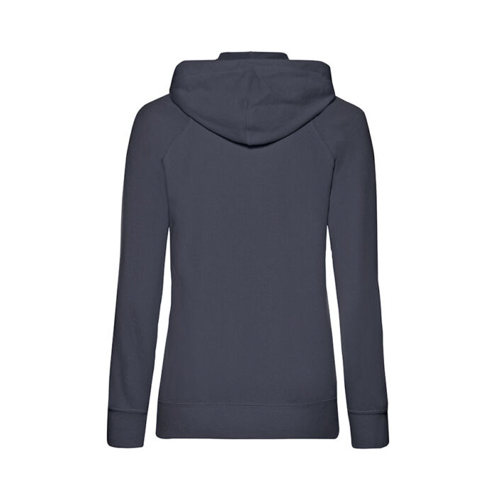 Толстовка женская без начеса LADIES LIGHTWEIGHT HOODED SWEAT 240, тёмно-синий