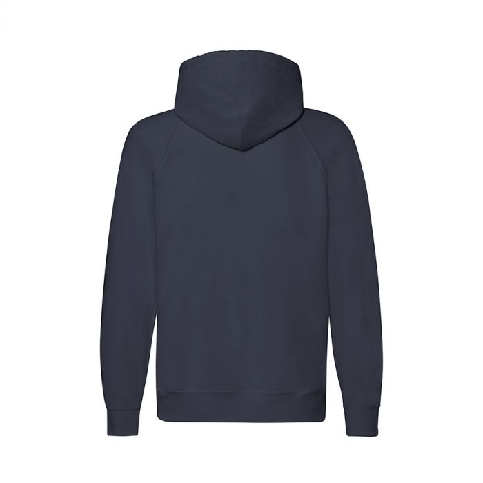 Толстовка без начеса LIGHTWEIGHT HOODED SWEAT JACKET 240, темно-синий