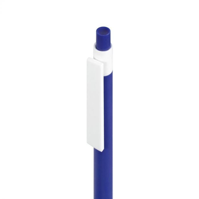 Ручка шариковая RETRO, синий, белый