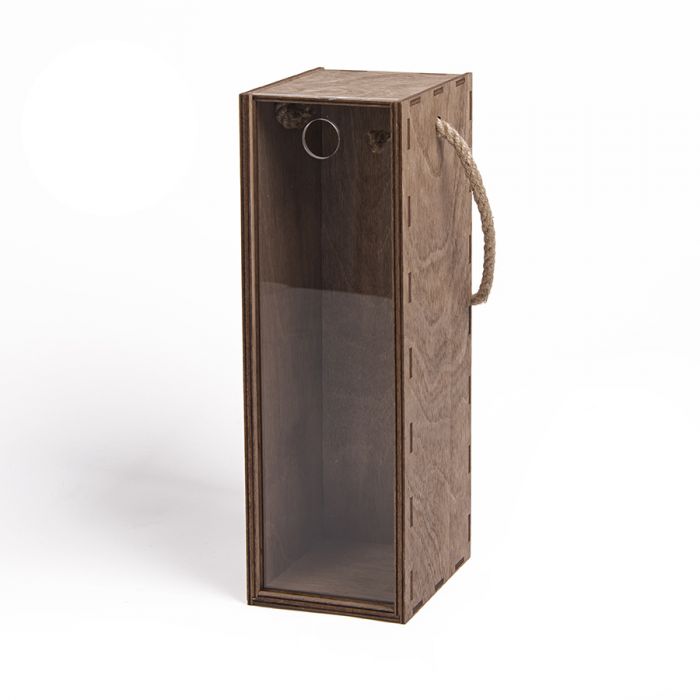 Ящик подарочный WINOTEKA размер 34, коричневый