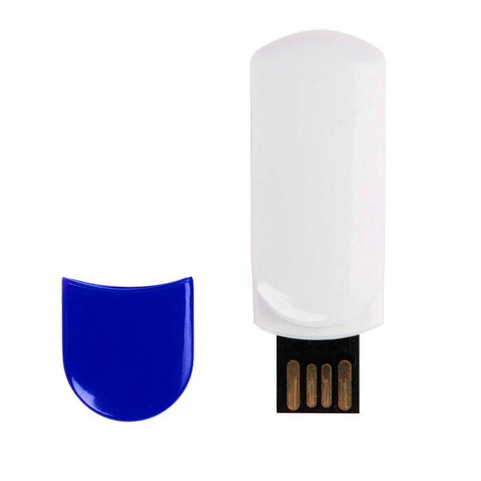 USB flash-карта Alma (8Гб), белый, синий